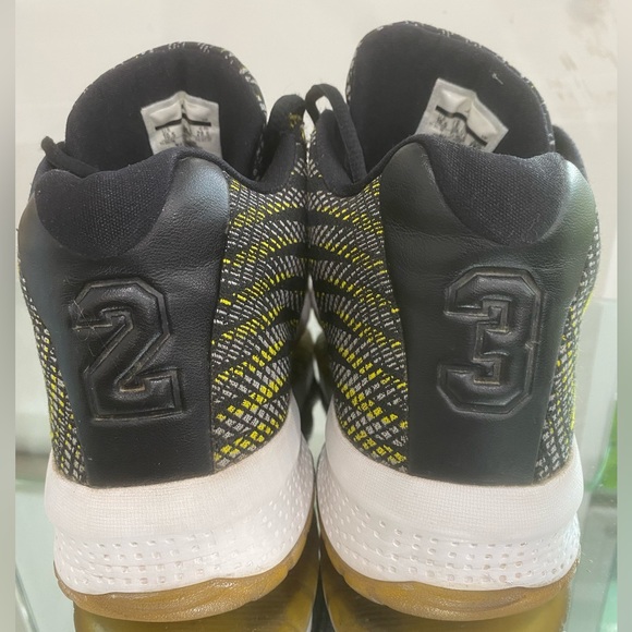 Nike Air Jordan B.Fly Black Yellow Grey Basketball Trainers 881444 014 Size 10.5 - Picture 5 of 16